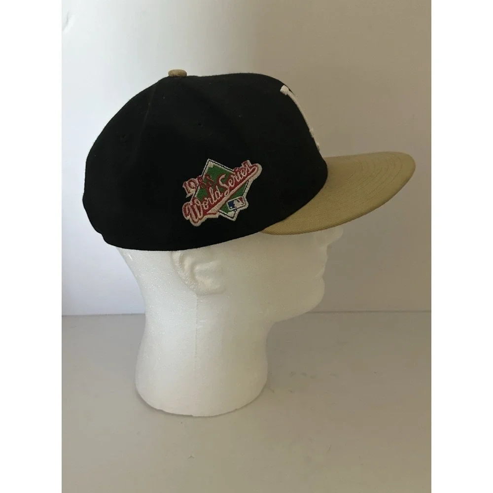 LA RARE 1988 World Series Black Tan Fitted Hat7 1/4 Cooperstown Collection